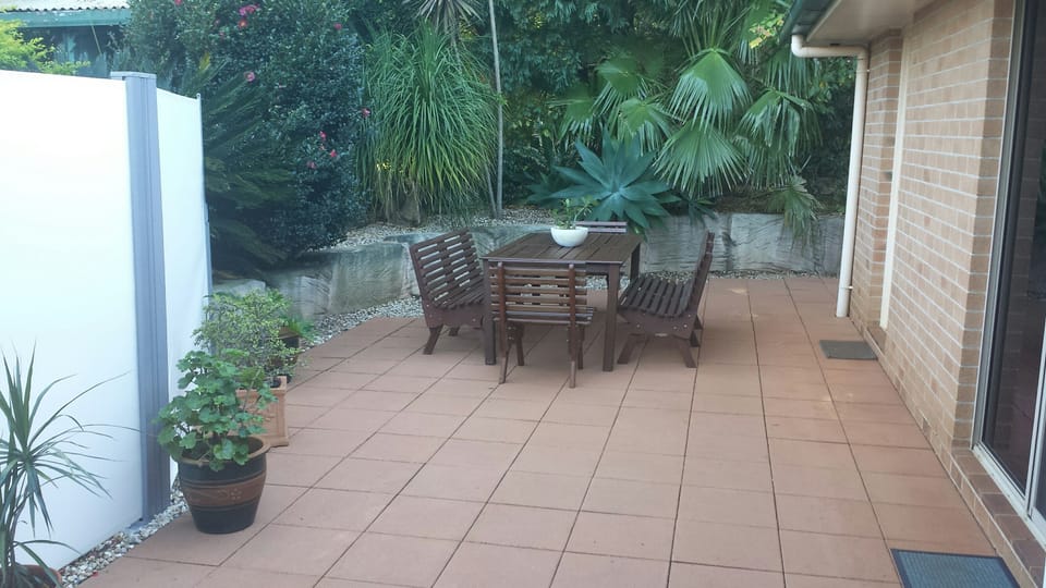 Relaxing outdoor space