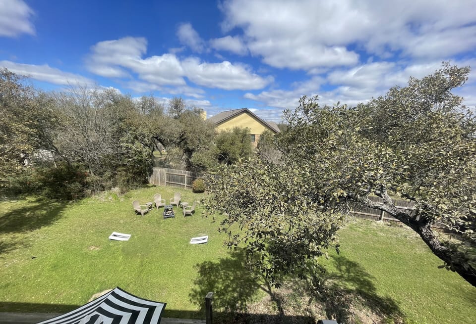 One of Three Tree Top Views from Office and Bedrooms