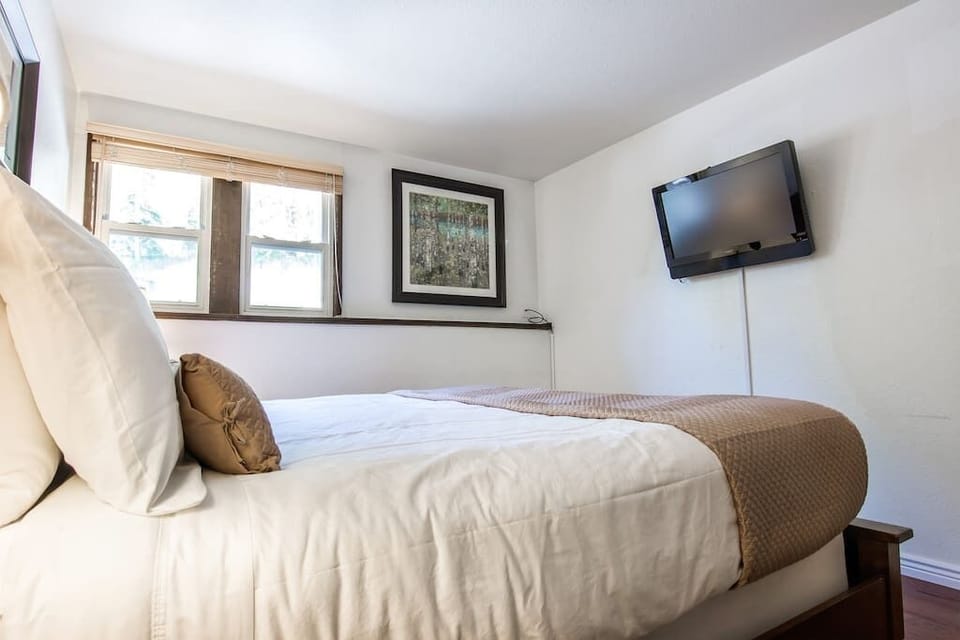 HD TV in the bedroom