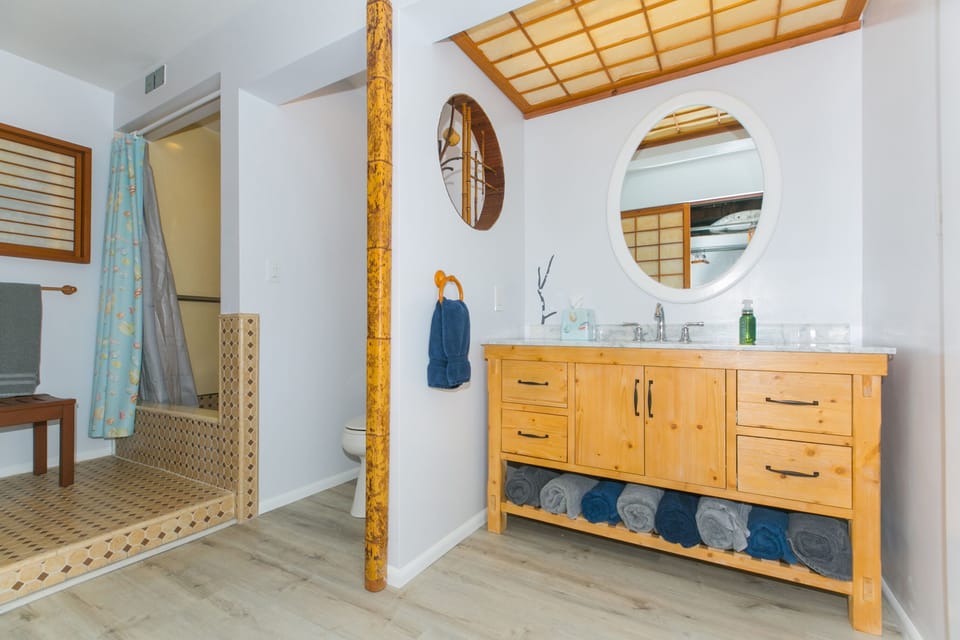 Spa like bathroom