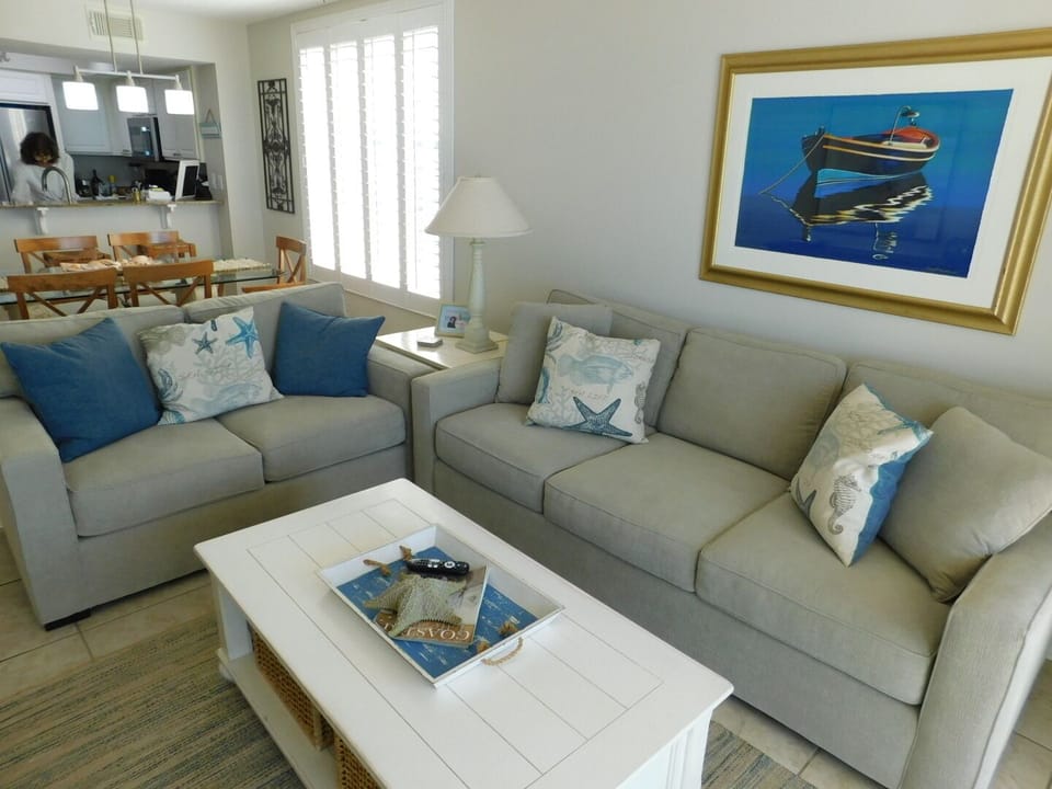 Living room couch and love seat

