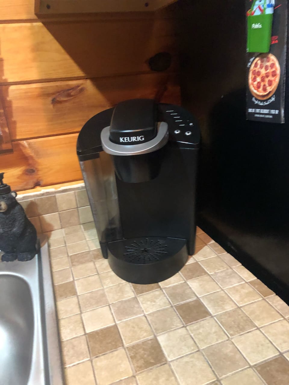Coffee maker in the kitchen 