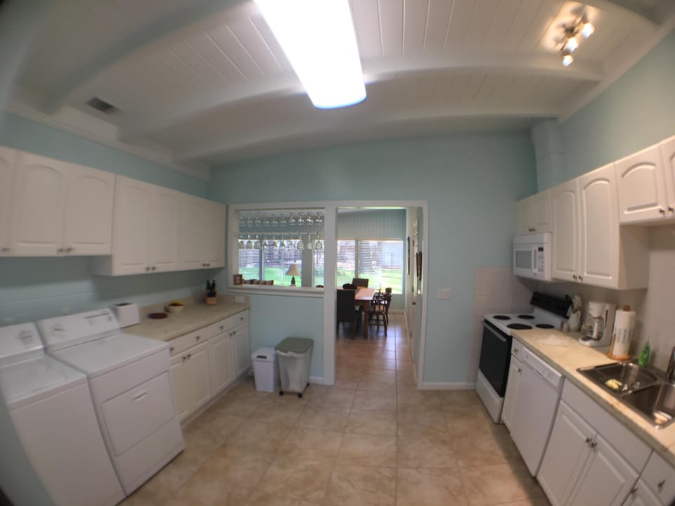 Well Appointed  with washer and dryer Kitchen Side B 