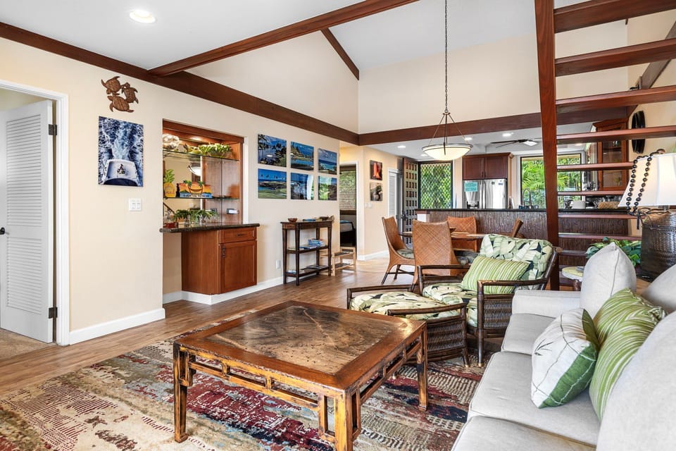 Living Area with Bar Space