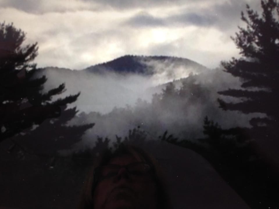 Just about heaven from the balcony!