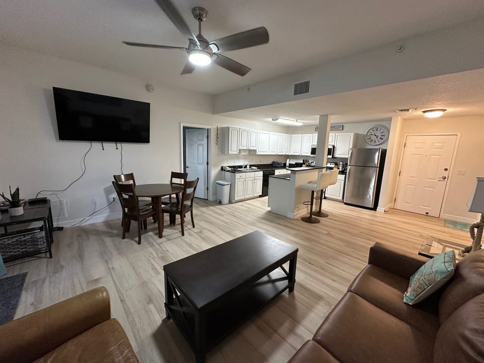 65in smart TV in living room