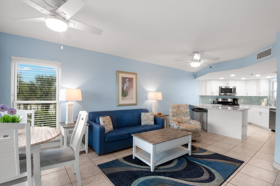 Living Room with Balcony Access