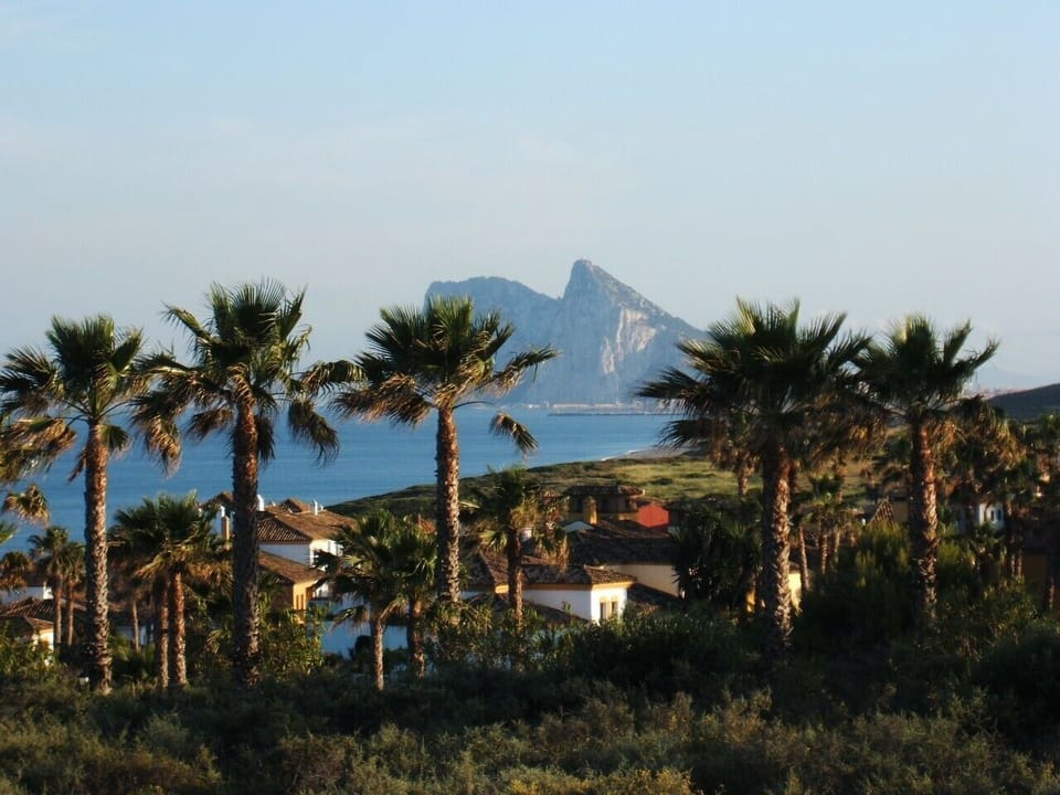 View from the main bedroom of Gibraltar