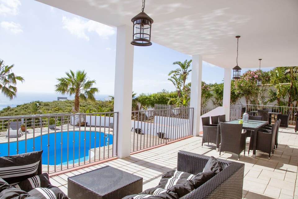 The view from the terrace