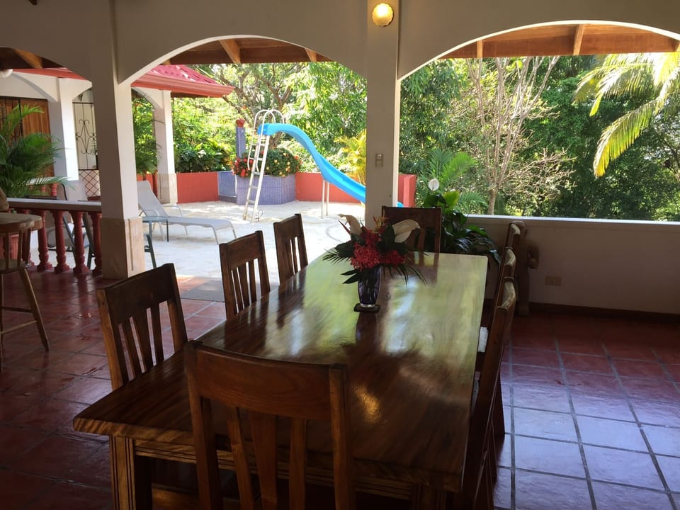 Open air dining