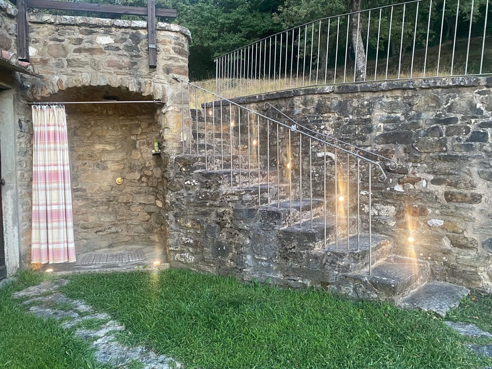 Outdoor shower