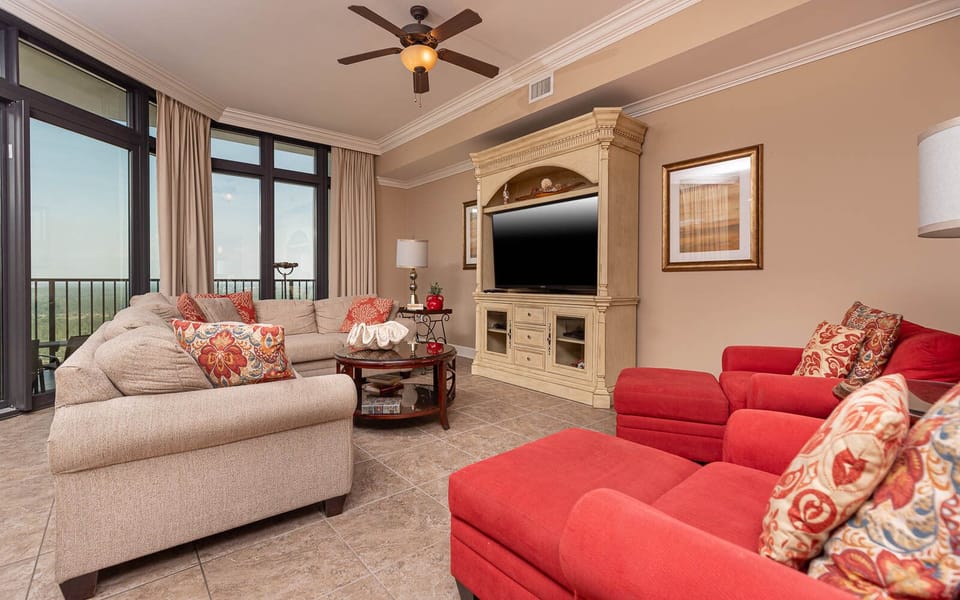 The Oasis 1814 Orange Beach, Alabama, state park view, 3 bedroom condominium on the 18th floor