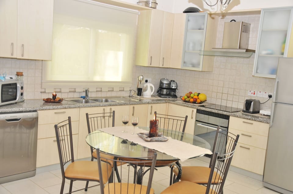 Kitchen of the villa