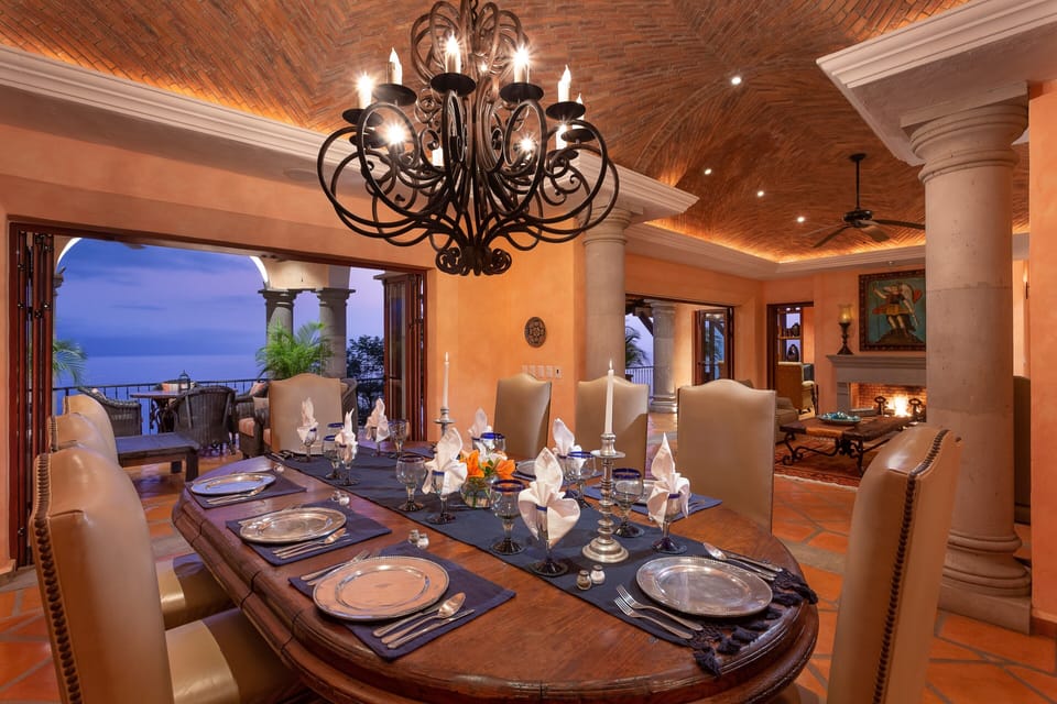 Experience gourmet cuisine with family & friends in your formal dining room 