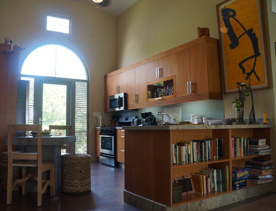 Library Main House Kitchen 