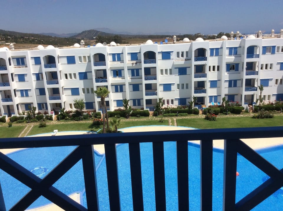 POOL VIEW FROM BALCONY 