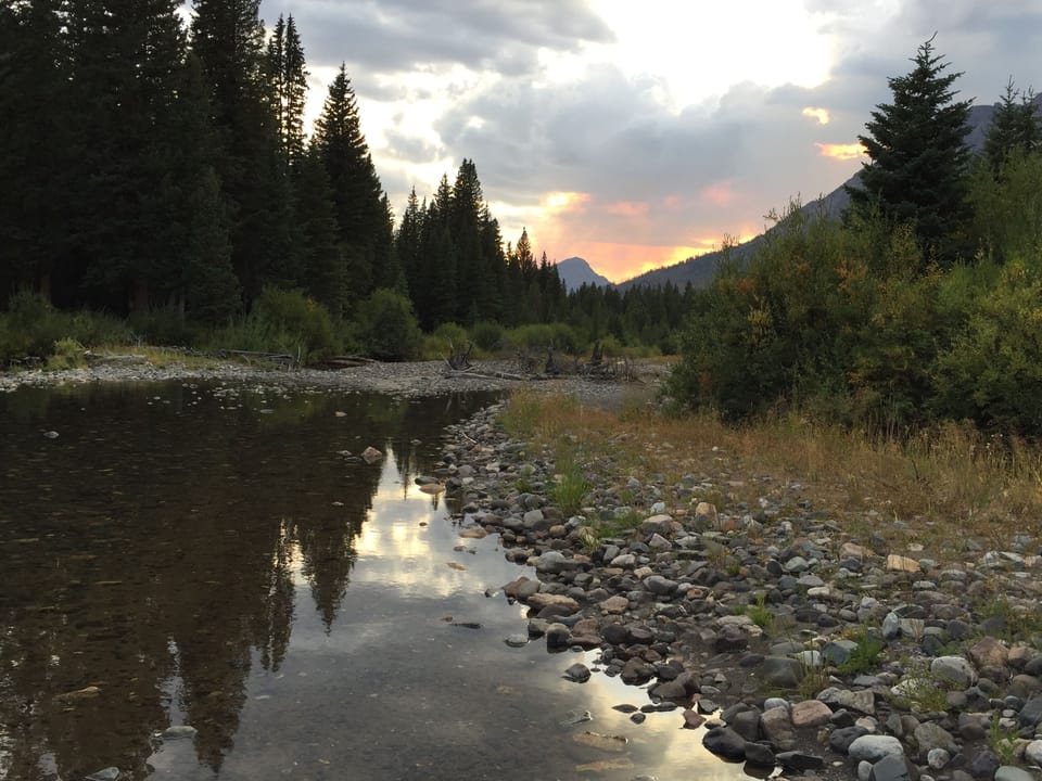 Soda Butte Creek looking into Yellowstone. Just down the road. Private spot. 
