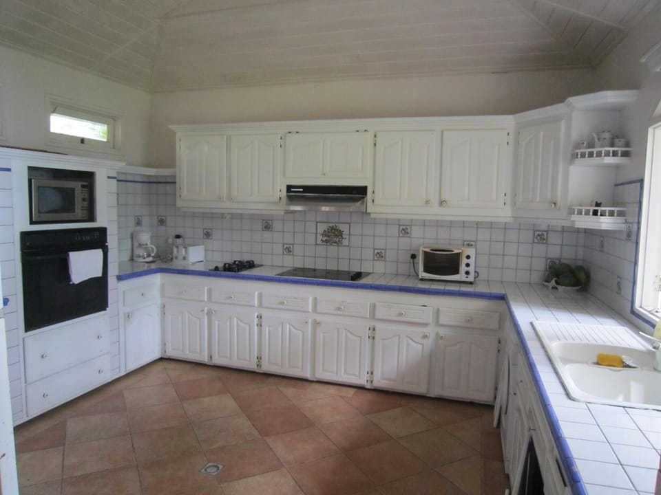 One of the kitchens