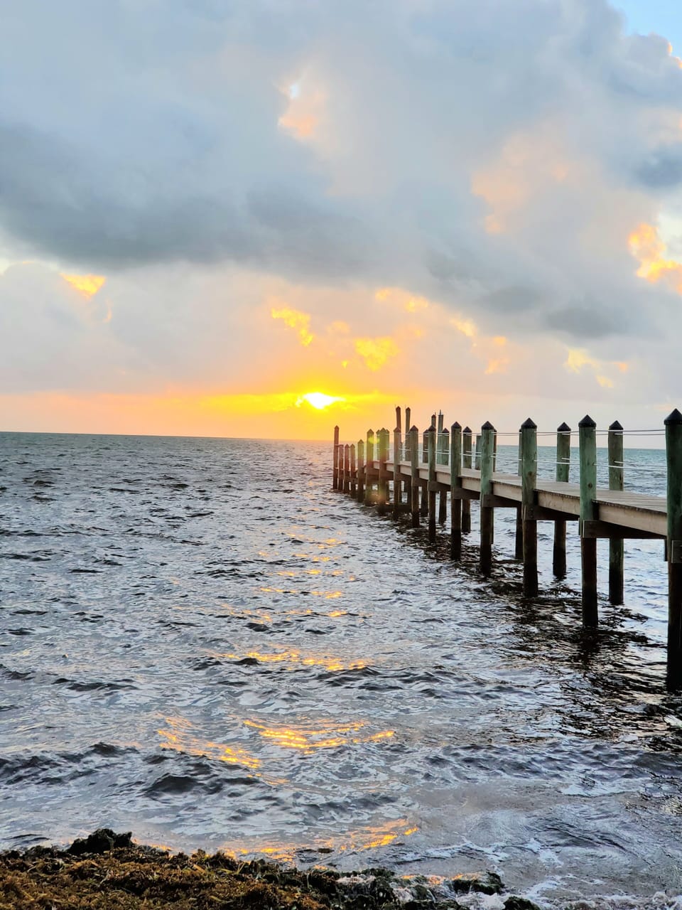Sunrise from the beach