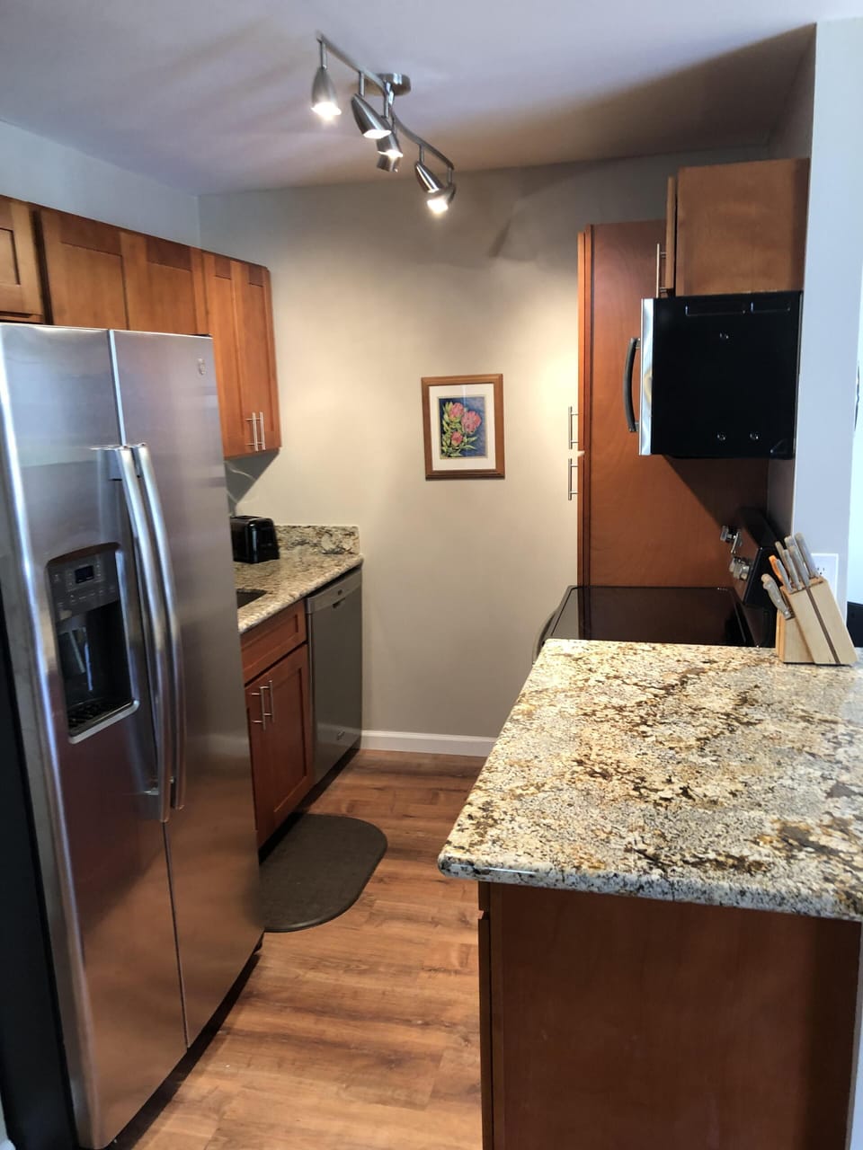 Remodeled Kitchen, Frig w/ Icemaker, Granite Counters