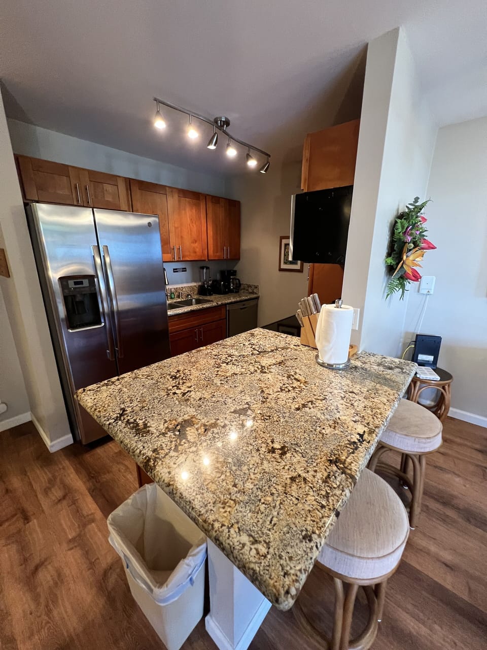 Granite Bar & Stools
