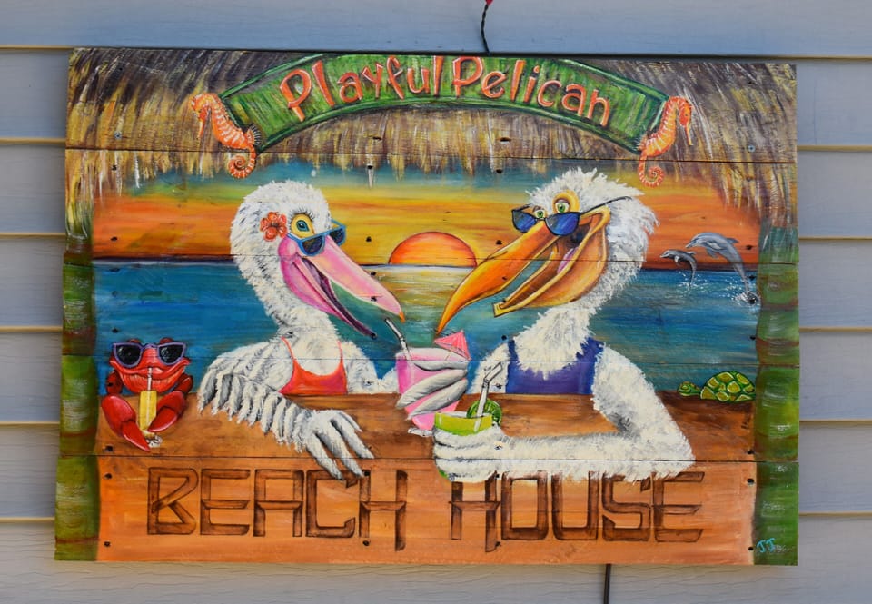Playful Pelican Tiki  Bar 
Zen Garden 