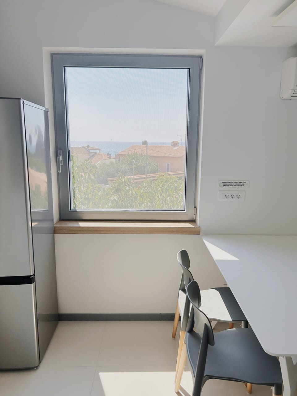 Sea view window
