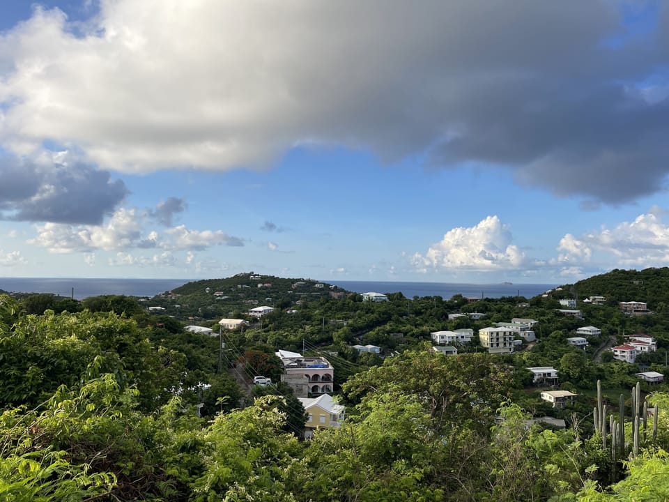 Views towards St. Crois