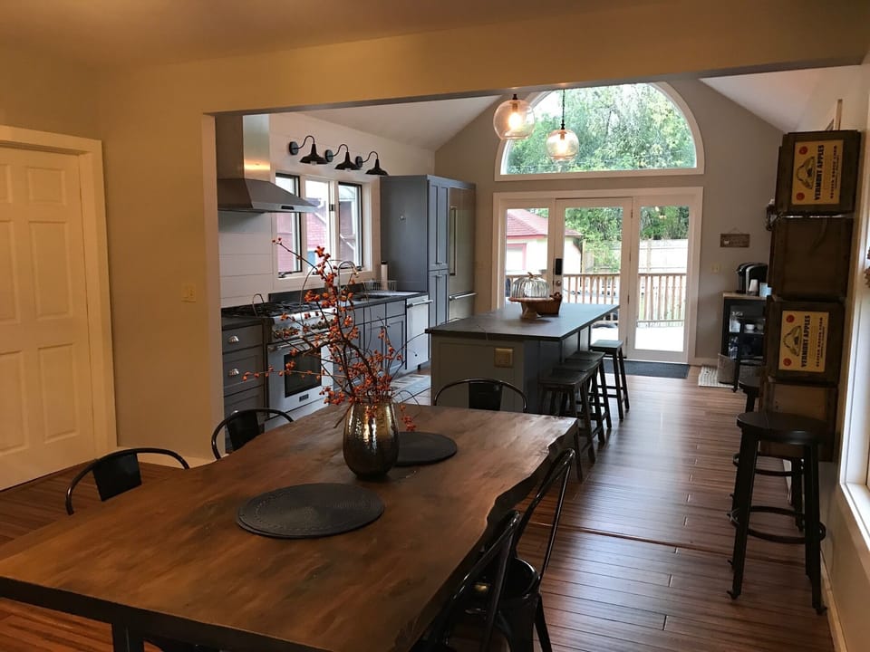 First floor dining/kitchen