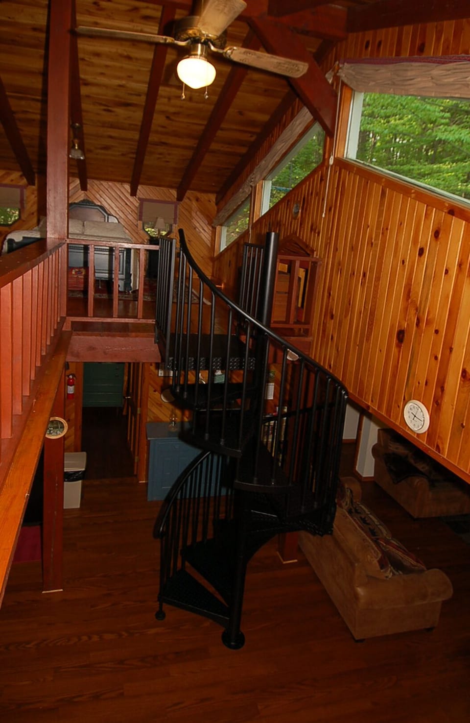 View of First Floor from Loft Bedroom