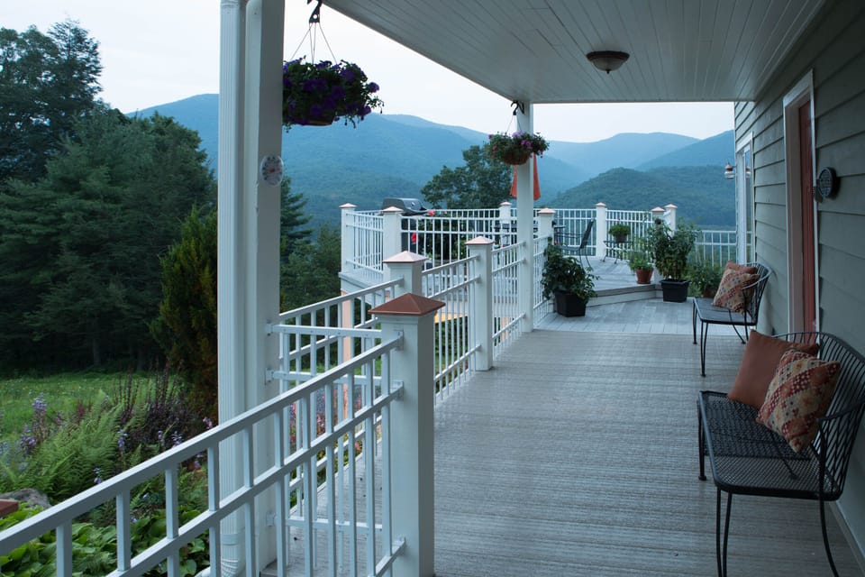 View of the Shenandoah Mountains from Front Porch