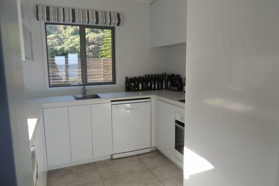 Kitchen view from dining area