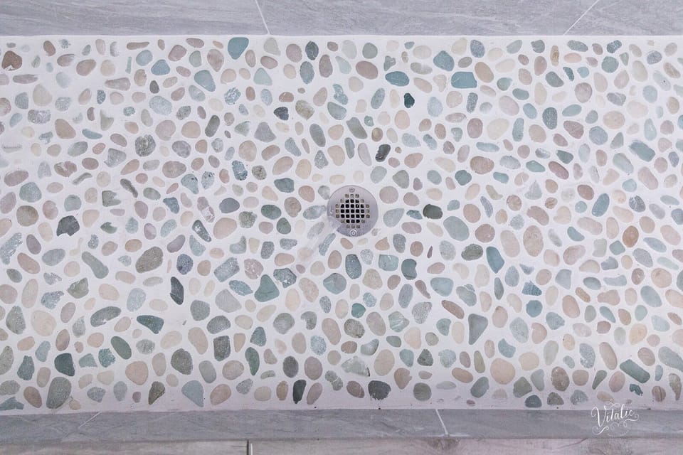 Master Shower Floor