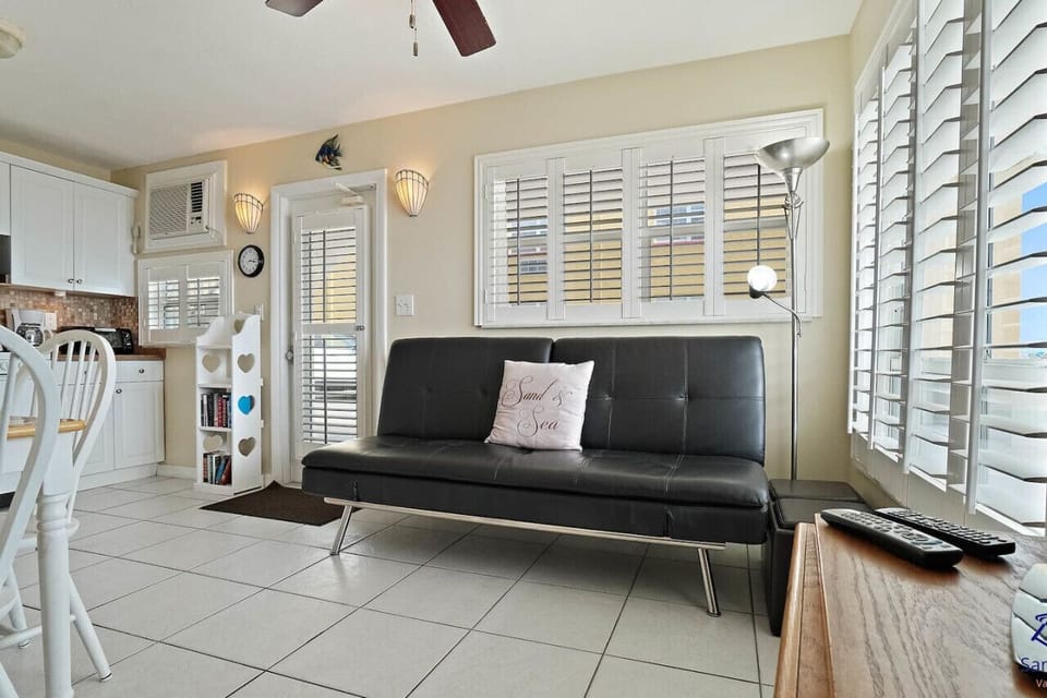 Futon in Living Area