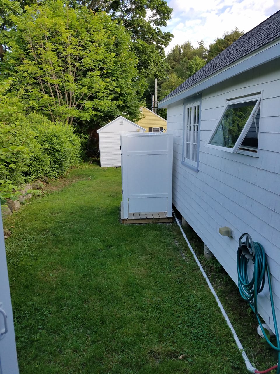 outdoor shower
