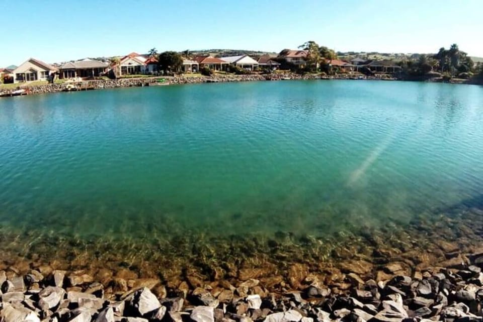Encounter Lake, perfect for swimming, fishing, paddling and relaxing