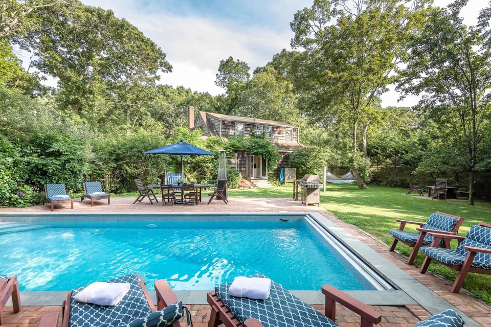 Get some r&r by the pool