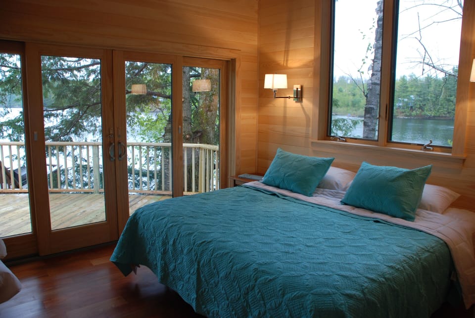 master bedroom with king bed