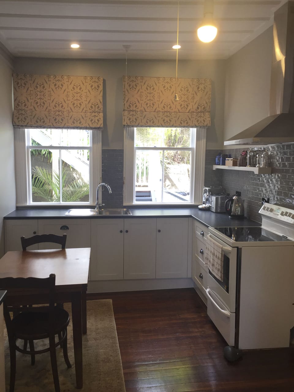 Large and cosy kitchen.  This old style kitchen was finished December 2020. 