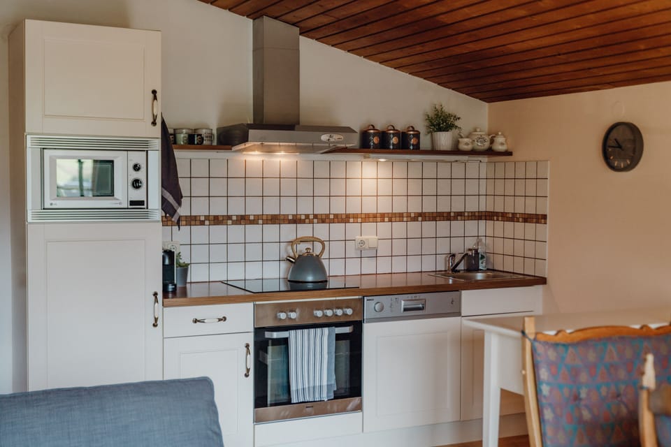 Fully equipped kitchen area