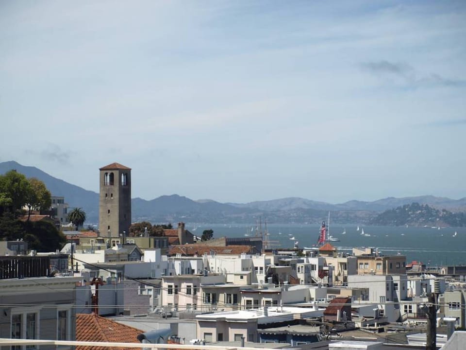 The views of the Bay are spectacular and a rare find in the city.