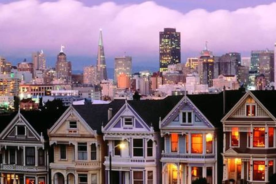 The iconic Painted Ladies offer one of SF's most famous views.
