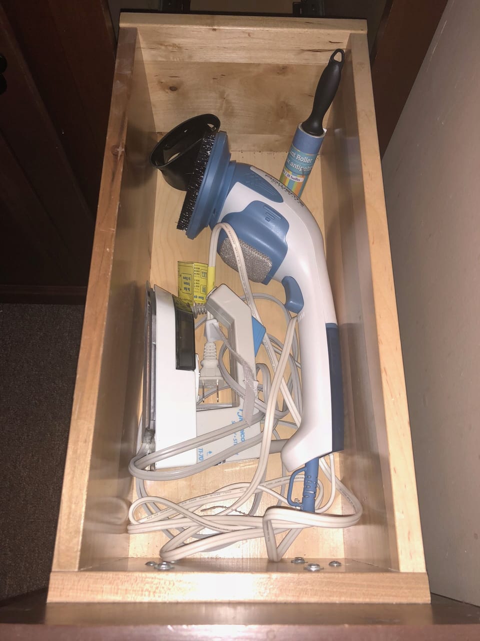 Clothes Steamer, Iron and Lint Roller