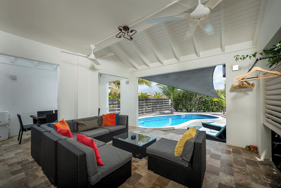 Back Patio and Pool Deck