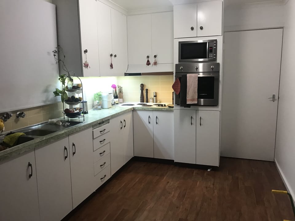 freshly painted Kitchen
