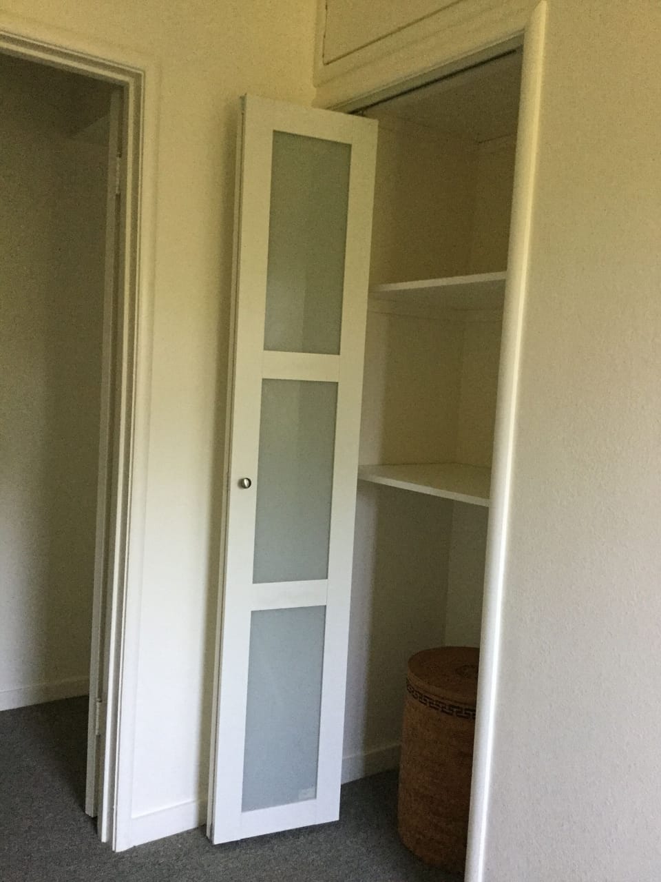 Closet for small bedroom.