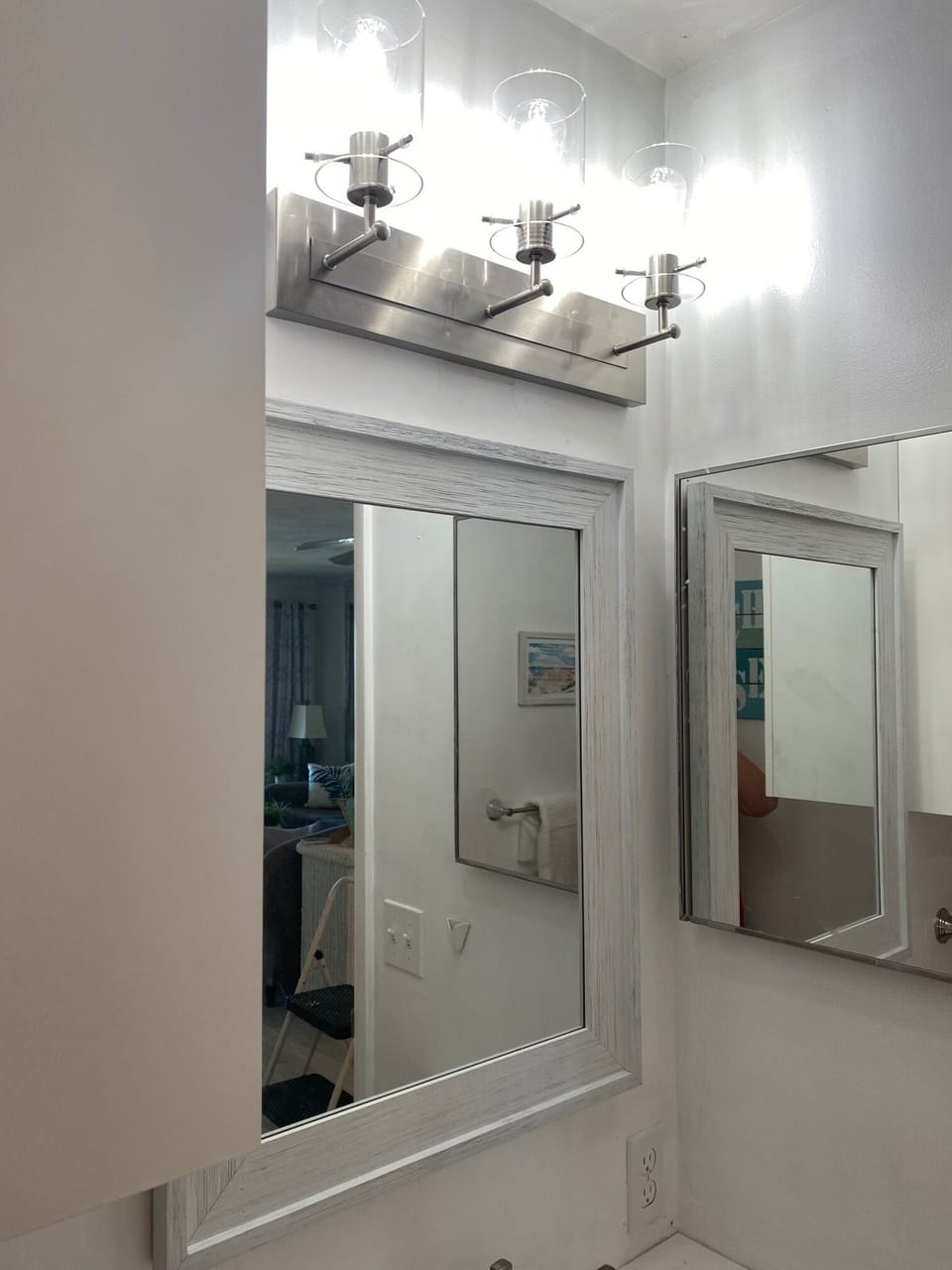 Guest full bath with stand up shower