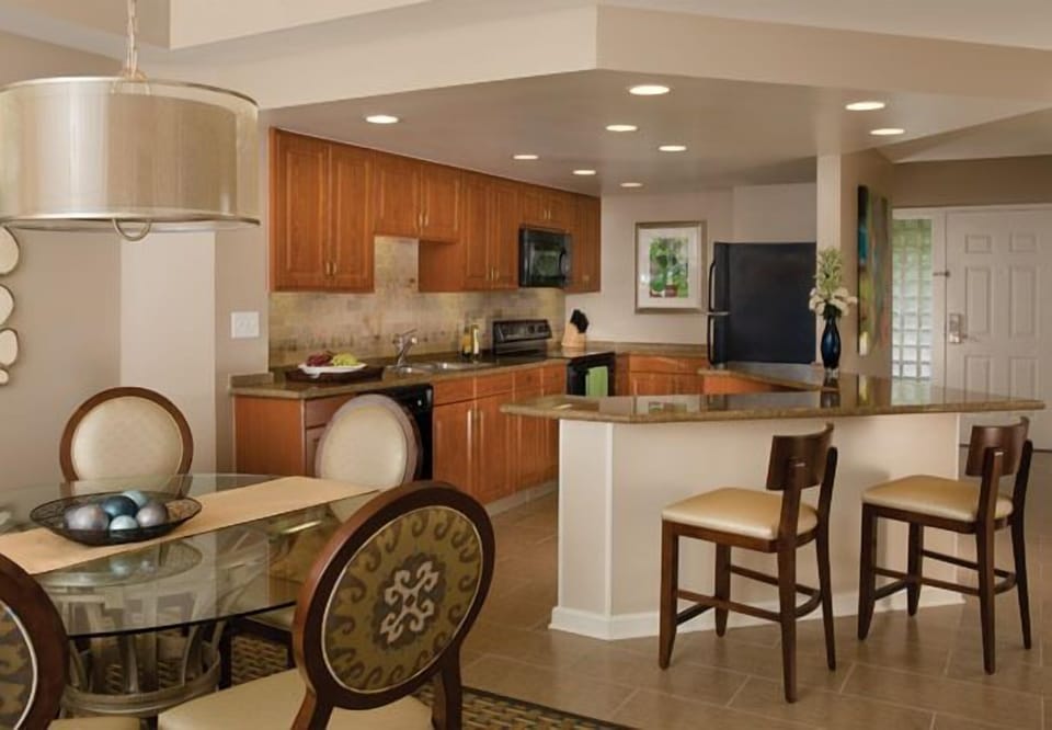 Hungry? Spacious Eating Area