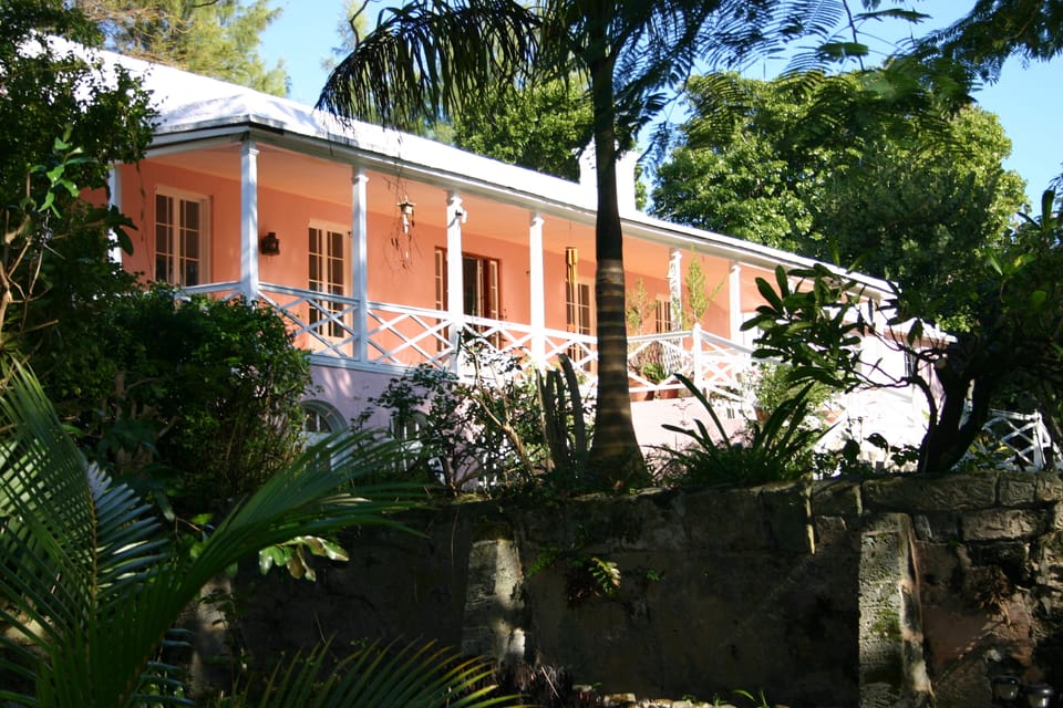 Front from lower garden