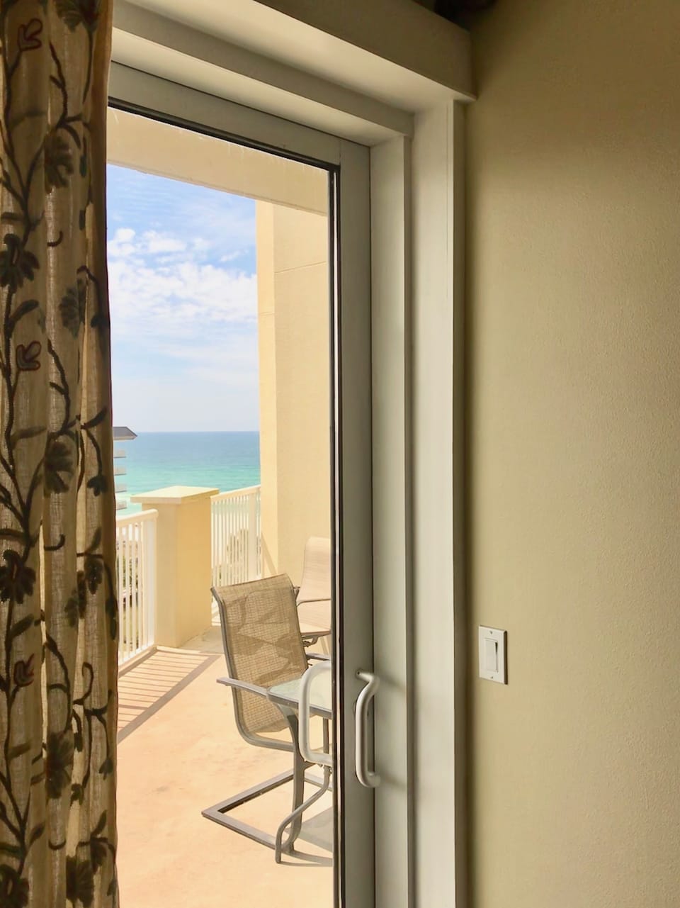 View of gulf from family room
